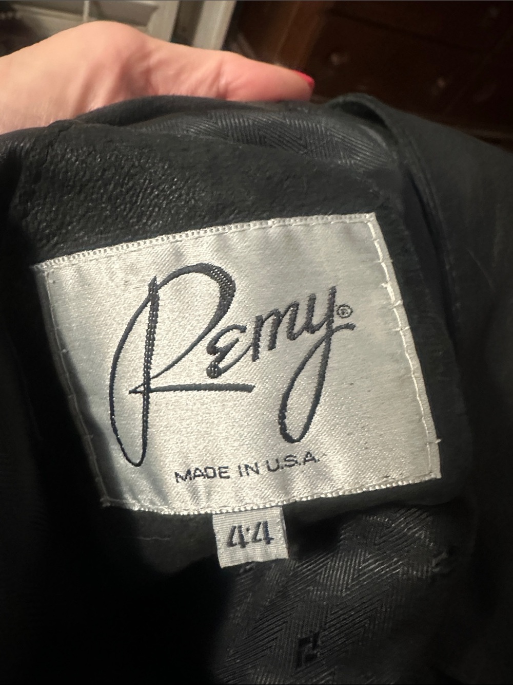 Remy Leather Men's Black Jacket